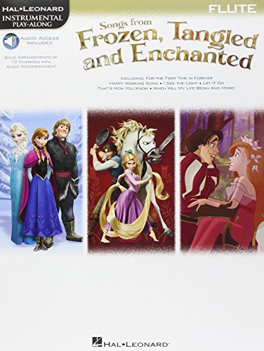 Download Instrumental Play-Along: Songs From Frozen, Tangled & Enchanted - Flute