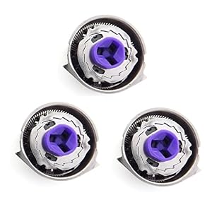 3 PHILIPS COMPATIBLE HQ8 ROTARY RAZOR SHAVER BLADES HEAD FOILS - Image 3