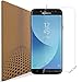 Produktbild VLP Kompatibel mit 2017 Samsung Galaxy J7 Panzerglas Schutzfolie, 3D Biegekante Anti Kratzen Fingerabdruck Resistent Panzerglasfolie Schutzfolien für Samsung Galaxy J7 2017 (Transparent)