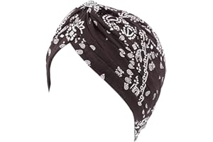 Luminary Turbane für Frauen, weicher Turban, Kopfbedeckung, plissierte Beanie-Mütze, Haarausfall-Hut
