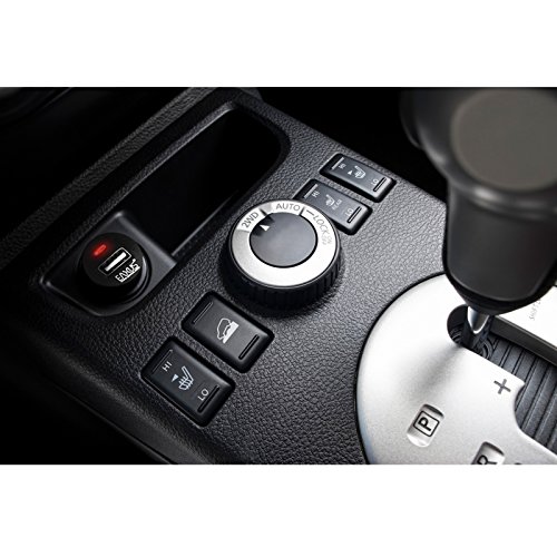 EAXUS 50940 Mini Car Charger Adapter USB / Kfz-Ladeadapter für Handys, MP3 Player schwarz - 3