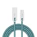 Produktbild ROCK USB C Kabel auf USB 2.0 1M Type C Ladekabel Nylon Cobblestone-Zink-Legierung Typ-C Datenkabel für Type C Geräte inklusive HTC One A9 Letv Max Xiaomi Mi5 LG G5 Sony Xperia X