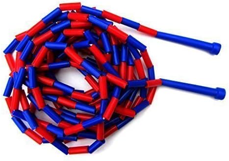 MEGA- LONG 22ft Group/Team/Class SKIPPING ROPE Jump Rope, Skipping Rope BEADED Fitness Skipping Speed Rope,