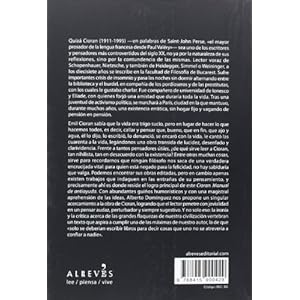 Cioran. Manual de antiayuda