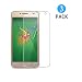 Produktbild MOTO G5 Plus Panzerglas Schutzfolie, [3 Stück] WEOFUN Displayschutzglas Panzerfolie für MOTO G5 Plus Schutzglas Folie [0.33mm, 9H, Ultra-klar]