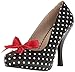 Produktbild Pleaser Pink Label PINUP-05 Damen Pumps, Lederimitat Schwarz, EU 46 (US 15)