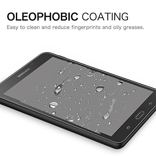 Fintie Samsung Galaxy Tab E 9.6 Panzergla Schutzfolie – Klar HD 9H stark kratzfest Hartglas Displayschutzfolie Glasfolie Screen Protector Displayschutz Folie Displayfolie für Samsung Galaxy Tab E T560N / T561N 24,3 cm (9,6 Zoll) Tablet-PC - 4
