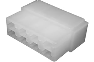 AERZETIX: 10x Conectores Caja de conexion 8 vias para terminales electricos Macho 6.3mm C11673