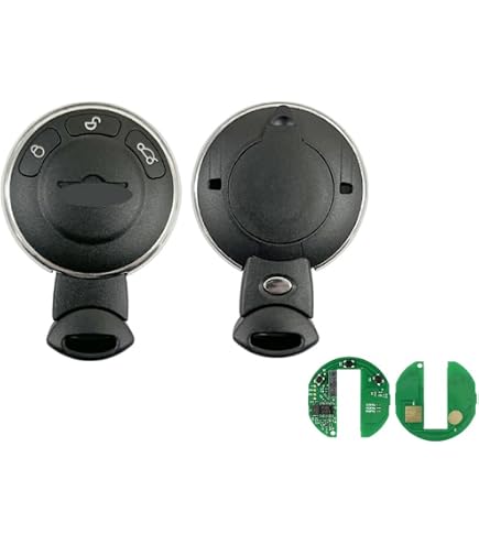 3 pulsanti custodia per custodia per chiave auto FOB per BMW Mini Cooper R56 2007-2014