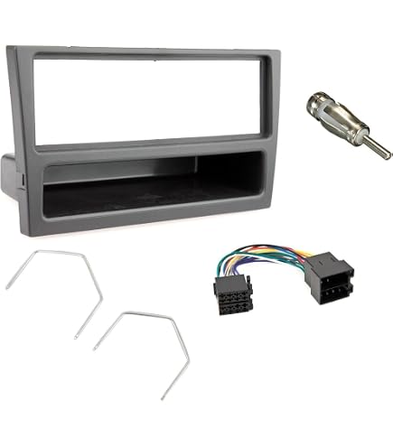Autoleads FP-19-05 - Mascherina Per Autoradio 1 DIN Per Opel Agila E Suzuki Splash. Facile Da Installare, Mantiene L'aspetto Originale. Colore Nero. - 3