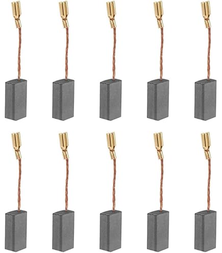 Replacement Carbon Brushes For AEG SE12-180 Sander - 5x10x16mm (2.0"x3.9"x6.3")
