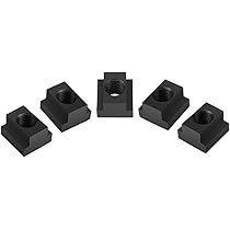 Dadi Per Scanalatura A T M12 - Acciaio Ossidato Nero Per Macchine Utensili, Confezione Da 5 - Foto 12