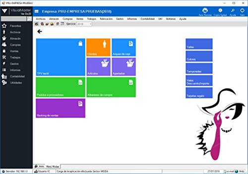 Software de Gesti  n TPV VisualMaster Moda Licencia Est  ndar Perpetua