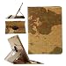 Produktbild iPad Air 2 Schutzhülle Case Cover Schutztasche, PU-Leder, Standfunktion, automatischer Schlaf- / Wachmodus, 360° drehbar, Globus Design (orange)