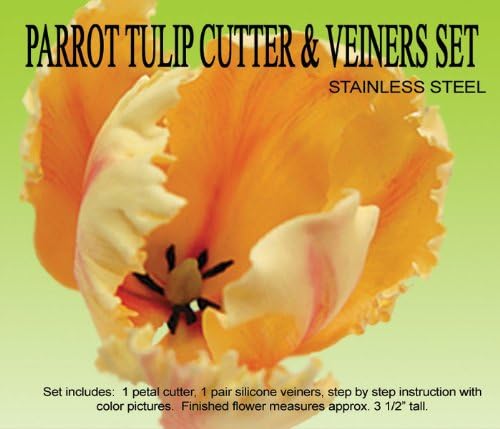 Parrot Tulip Cutter & Veiner Set