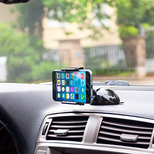 Original PPYPLE DASH-N5 universale KFZ Handyhalterung Car holder mit Kugelgelenk fÃ¼r Armaturenbrett oder Windschutzscheibe (von 55 bis 85 mm) fÃ¼r Handy, Smartphone, Phablet, NavigationsgerÃ¤te usw.