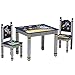 Fantasy Fields by Teamson Outer Space Childrens Wooden Kids Playtime Table & 2 Chair Set TD-12211SET