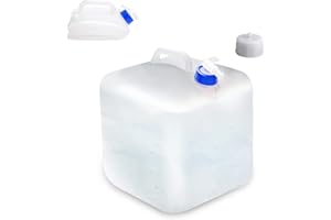 MAKACTUA Contenitori d'acqua Tanica d'Acqua 5L/10L/15L/20L Pieghevole Serbatoio tanica d'acqua sacca d'acqua per emergenza, preparatore, preparazione alle crisi