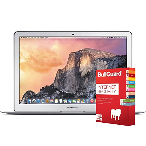 Apple MacBook Air A1466 13 3  Intel Core i5 1 4GHz  Early 2014  4GB RAM 128GB SSD OS X Sierra with BullGuard Internet Security 1 Year for 3 Users