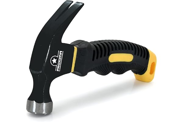 Proxima Stubby Claw Hammer, with Fiberglass Handle(Head Weight : 226 gram, Handle Length : 5")