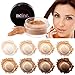 MEDIUM SKIN 8pc Bare Naked Skin Mineral Makeup Set (Large) by NCinc. + Kabuki Brush. Minerals Makeup Starter Kit