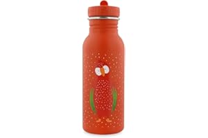 Trixie Baby Trixie – Botella para niños de acero inoxidable 500 ml – Mr. Loro (Loro)