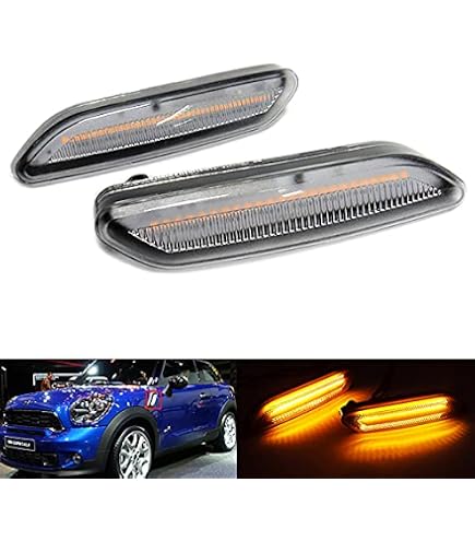 Indicatore di direzione a LED per Mini Cooper R60 R61 Countryman Paceman Indicatore laterale che scorre indicatore lampeggiante sequenziale dinamico  34
