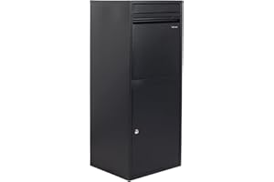 ‎VEEHAUS VEEHAUS Paketbriefkasten Groß Briefkasten Edelstahl Paketbox Draussen Groß XXL Und Postbox Für Pakete Briefkasten Mit Paketfach (Ohne Ständer, Tikelia)