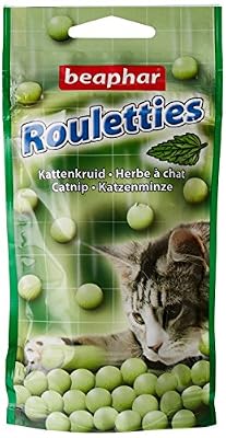 Beaphar - Friandises Rouletties à l'herbe à chat - chat - 44,2 g