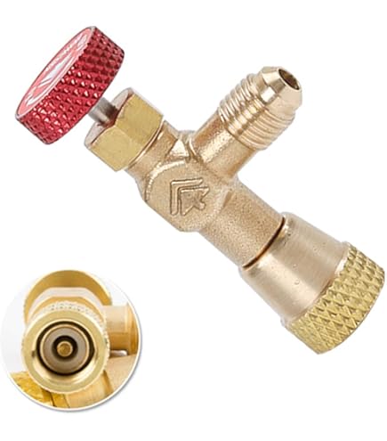 Valvola Di Accesso Lock-Valve 1/4'' - Per Impianti Di Refrigerazione E Condizionamento - Foto 2