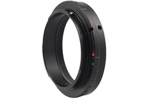 XCCYG M48 x 0,75 mm Kamera-T-Ring-Adapter, 48 mm breite Kamera EOS RF Halterung für Teleskop-Fotografie