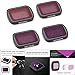 Produktbild TAOtTAO Filter ND-PL 4-teiliges Set Waterproof Aluminium ND4-PL/ND8-PL/ND16-PL/ND32-PL Magnetic Camera Lens Filters for DJI OSMO Pocket