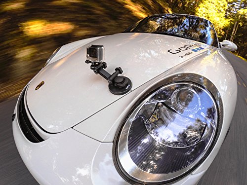 GoPro Front Helmhalterung (gebogene, vertikale Schnellspannschnalle, 2 x Schwenkarme, Rändelschrauben) - 8