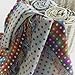 19.Sofa Throw - Grey Rainbow Spot Throw