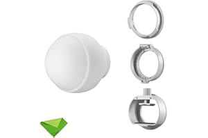 EACHSHOT Godox ML-CD15 Flash Diffuser Modifier Bundle Diffusion Dome for V1S V1C V1N V1F V1O V860III V860II V850III TT685II TT600 TT685 AD200 AD200PRO AD300PRO AD400PRO ML30 ML60 ML60BI(Included 3 adapters)