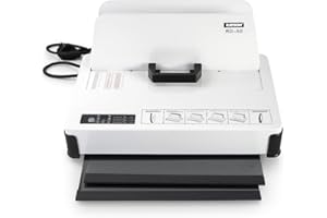 RAYSON RD-50 Thermal Binding Machine, 500 Sheets Capacity (70g), A3/A4/A5, 3 Heat Settings, Metal Body, Include 5 Pieces Binding Cover