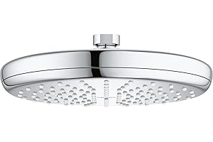 GROHE Vitalio Start 210 | słuchawka prysznicowa | idealny obraz strumieniowy | chrom | 26415000, Ø 210 mm