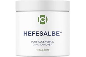 JOAAZAR Hefesalbe, Reibeisenhaut Creme, Yeast Ointment, Bei Reibeisenhaut & trockener Haut – Mit dem Plus an Aloe Vera & Ginkgo Biloba, Hefecreme Für alle Hauttypen(1PC)