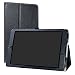 Produktbild LiuShan Medion Lifetab P9701 P9702 hülle, Folding PU Leder Tasche Hülle Case mit Ständer für 9.7" Medion Lifetab P9701 P9702 Android Tablet,Schwarz