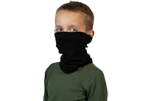 menique Kinder Merino Schlauchschal – 100% Merinowolle Loop Schal, Halstuch, Halswärmer, Kinderschal Winter, Atmungsaktiv Dünner Fleece Loop, Mädchen Jungen fur Skifahren & Outdoor