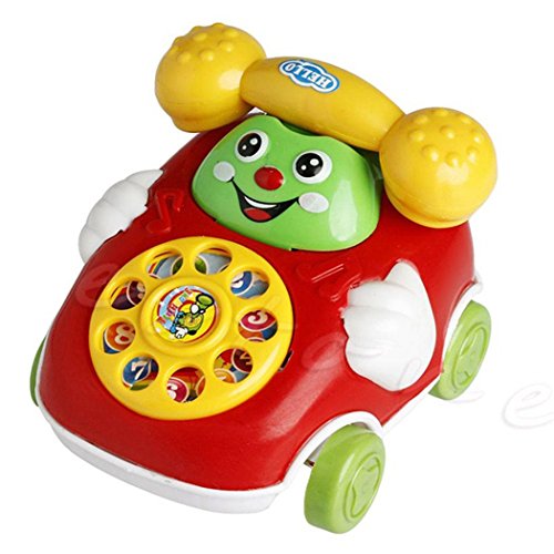 Preisvergleich Produktbild FOLOWE Baby-Spielzeug-Karikatur-Autotelefon-... Entwicklungsspielzeug