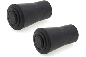 Lifeswonderful - 2pcs: Rubber Ferrules Tips Ends for Leki Style Hiking Sticks Trekking Poles - 12mm