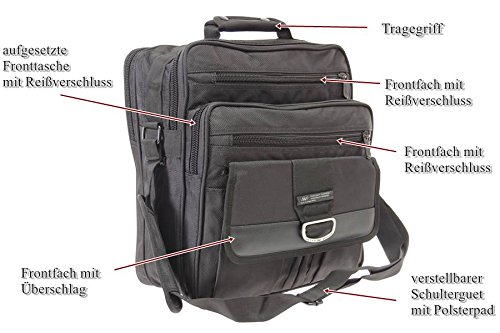 AKTIONSWARE   SONDERPOSTEN Arbeitstasche Schultertasche Flugbegleiter Umh  ngetasche Business Messenger Bag Tasche