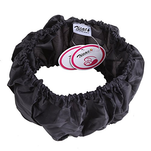 Zicac New 1 Pair Baby Infant Toddler Universal Stroller Pushchair Buggy Pram Wheel Cover Keeps House Floor Clean (L Size diameter: 18-25cm/7.09-9.84In)