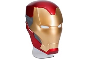 Iron Man Paladone | Marvel Mask Light | Officially Licensed Disney Merchandise | USB & Battery Powered | Desk Lamp | Avengers Desk Light | Tony Stark Table Lamp