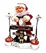 Produktbild Musik Rockstar Weihnachtsmann inklusive Ambe Batterien Schlagzeug Weihnachtsdeko Weihnachten Deko Xmas Licht Santa Claus Nikolaus Xmas Advent Dekoration Modell NO.01