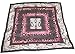 Produktbild Longchamp Seidentuch 69 x 69cm Reptil Look Rot und Schwarz scarve