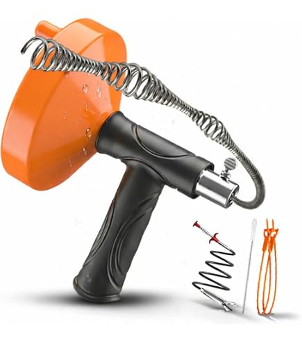 Spirale De Débouchage Évier Avec Griffes - 61cm Acier Inoxydable, Pour Douche, Baignoire, Cuisine