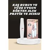 Kulak Burun ve Y&uuml;z Epilasyon Aleti ve Y&uuml;z Masaj Aleti İkili Cilt Bakım Seti
