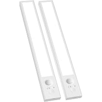 Lampe De Placard LED Rechargeable KLIGHTEN - 2 Pièces, 113 LED, Détecteur De Mouvement, 3 Modes, Aimantée